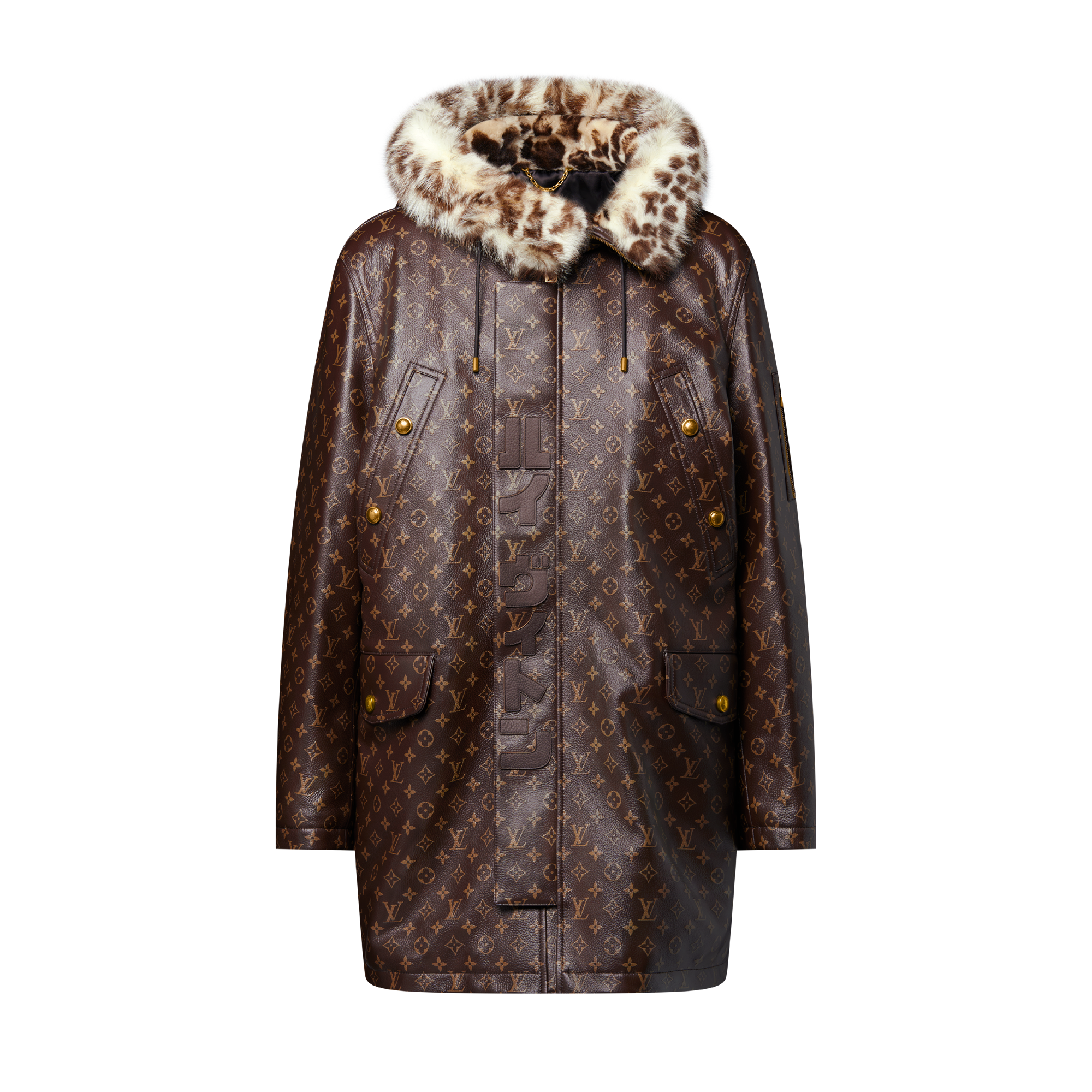 Monogram Leather Parka - Ready to Wear | LOUIS VUITTON